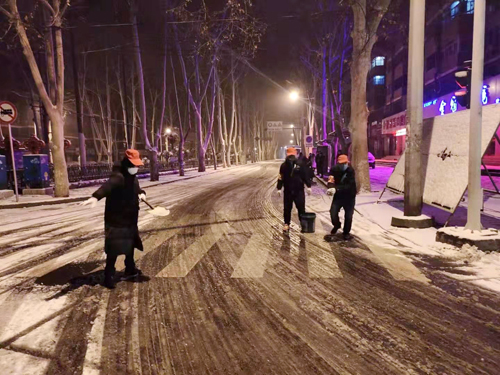 雪天里，洛陽公交人抗擊疫情的最美風(fēng)景 